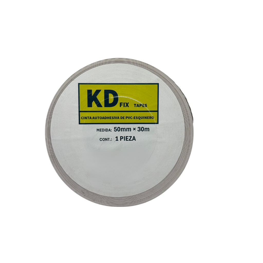 CINTA ROLLO PVC ESQUINERO ADH 50 mm X 30 m