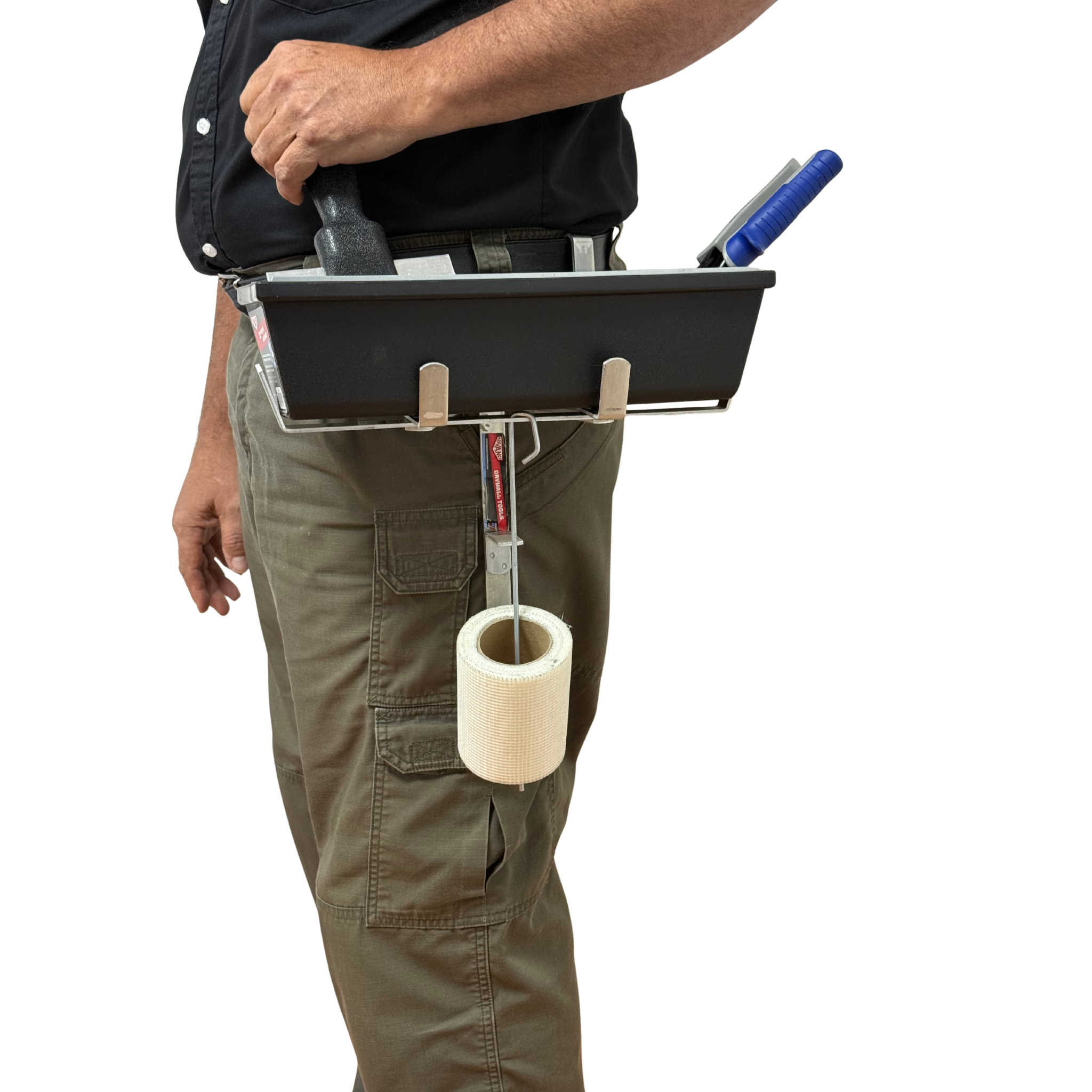 Porta charolas y cintas