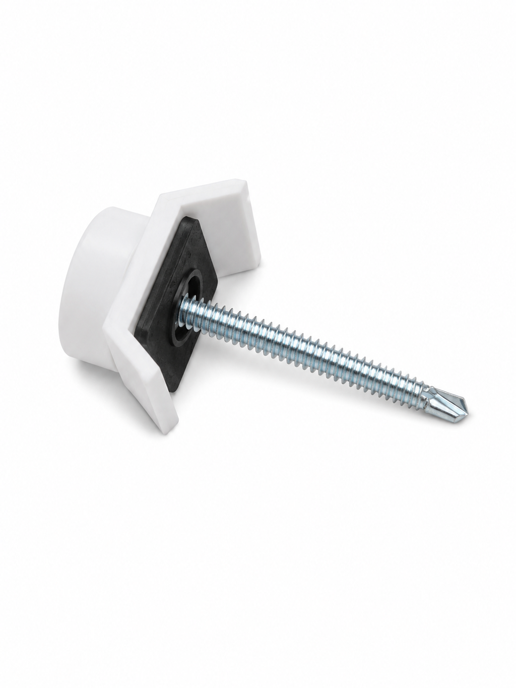 Tornillo Autoperforante 10 × 2-1/2" Cabeza Hexagonal con Sistema Impermeable para Lámina