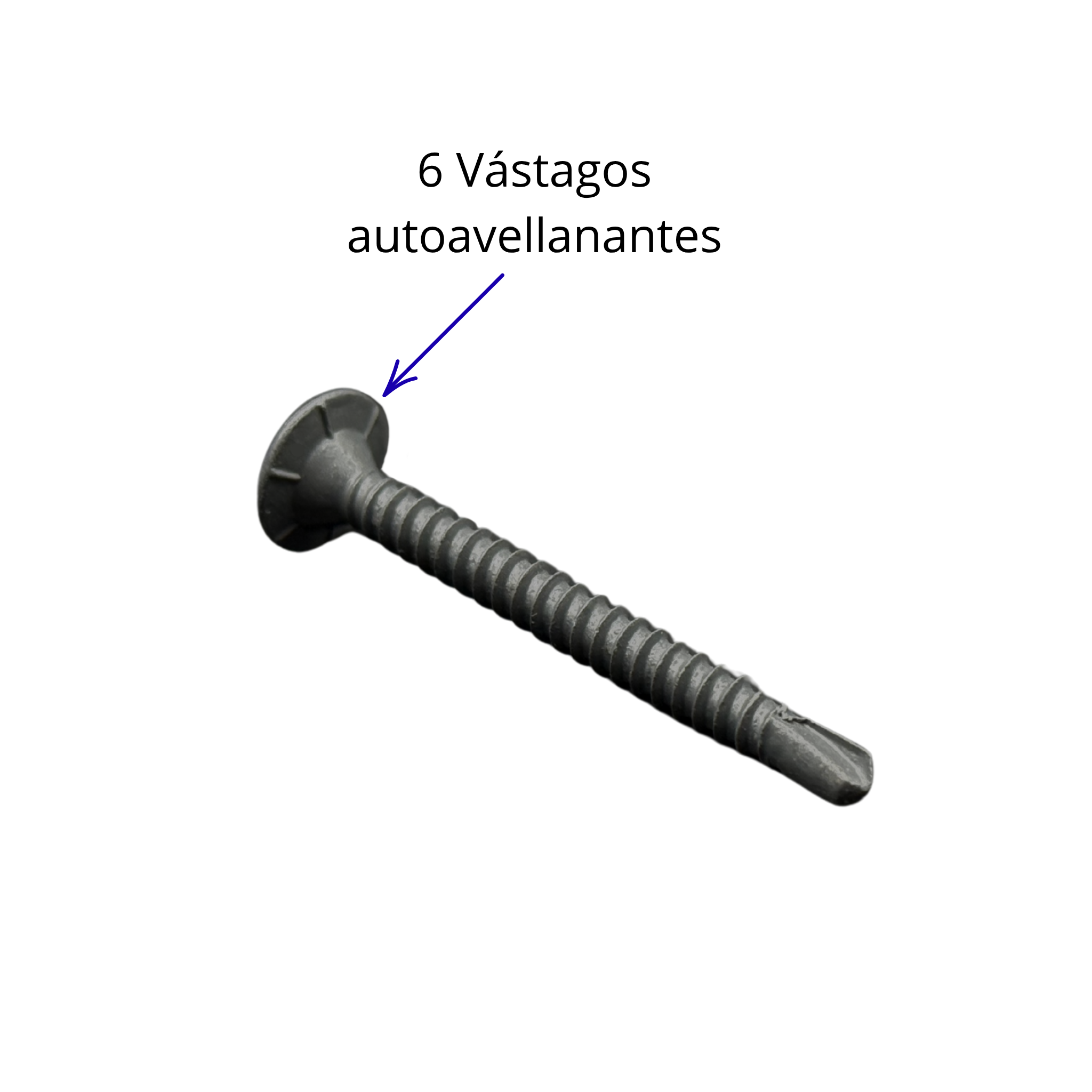 Pija Punta Broca Para Fibrocemento 8×1-1/4 Pro-plus" Bolsa 500 pzas