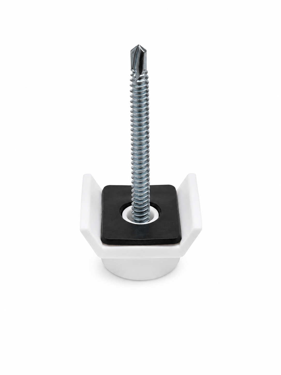 Tornillo Autoperforante 10 × 2-1/2" Cabeza Hexagonal con Sistema Impermeable para Lámina