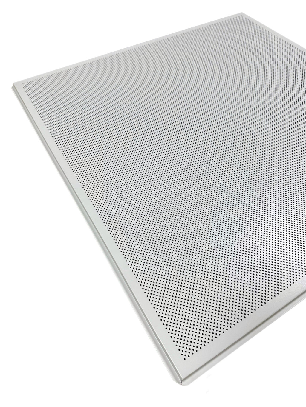 Plafón ALUMINIO PERF. BLANCO  0.61x0.61/ 40pz